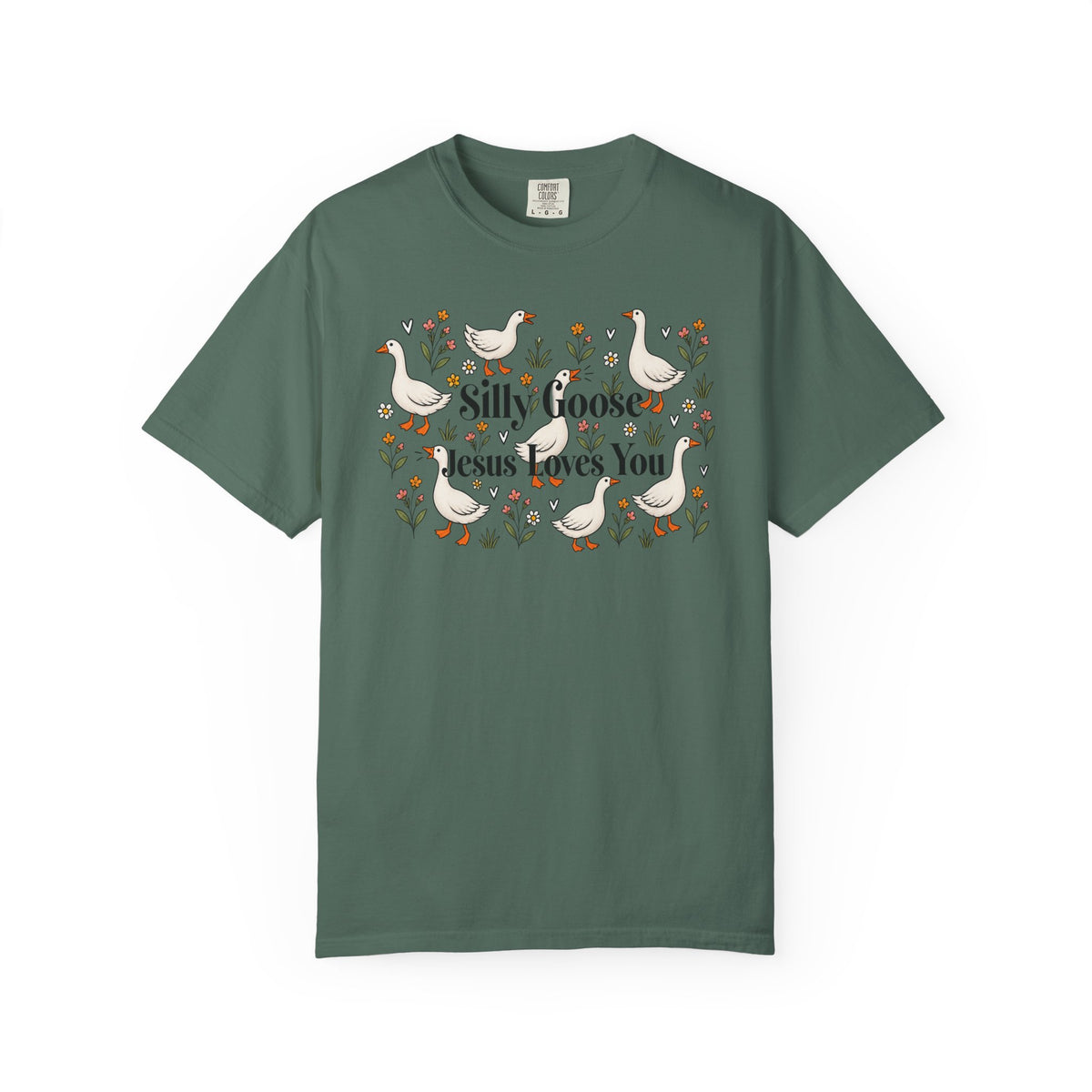 Silly Goose Unisex Garment-Dyed T-shirt
