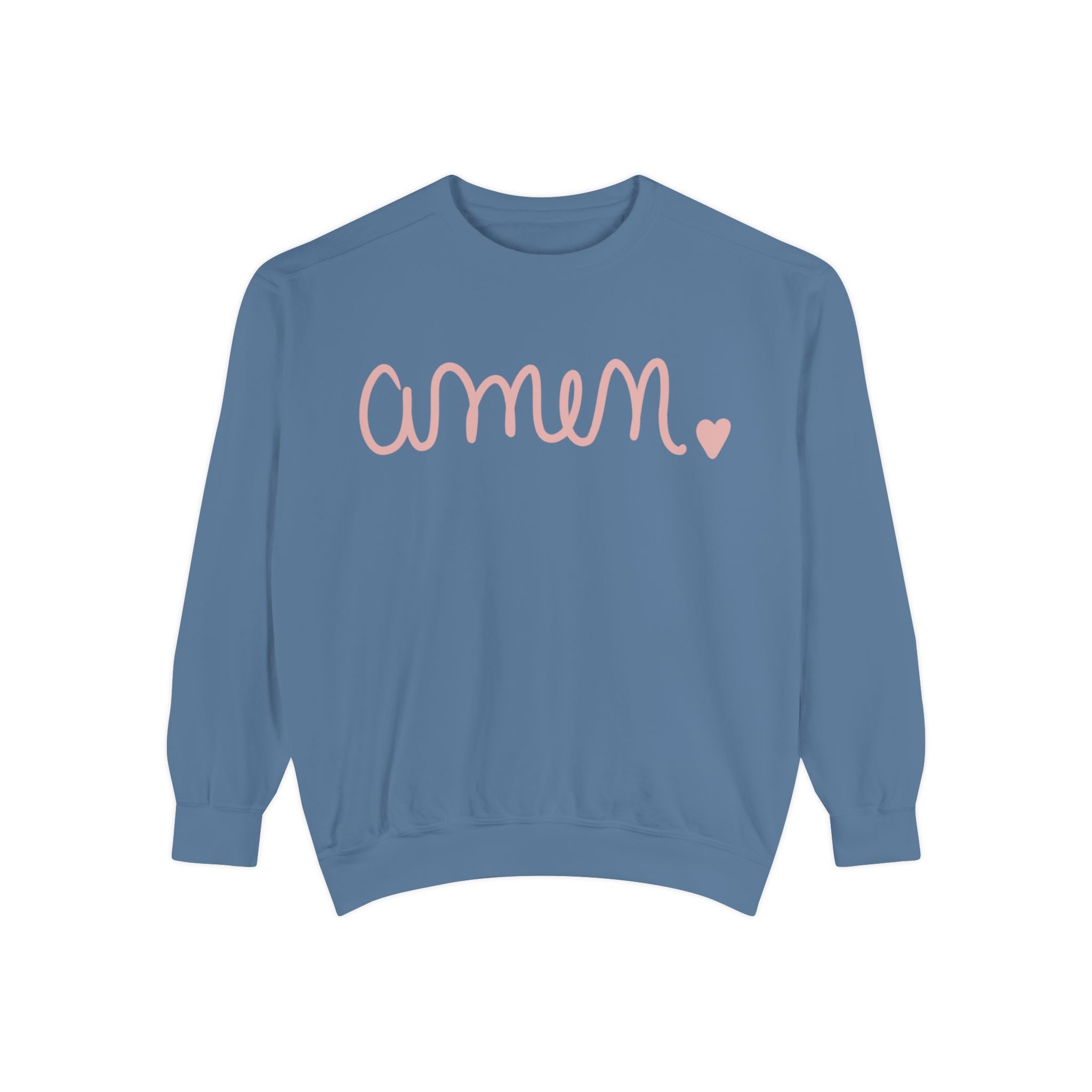 Amen Unisex Garment-Dyed Sweatshirt