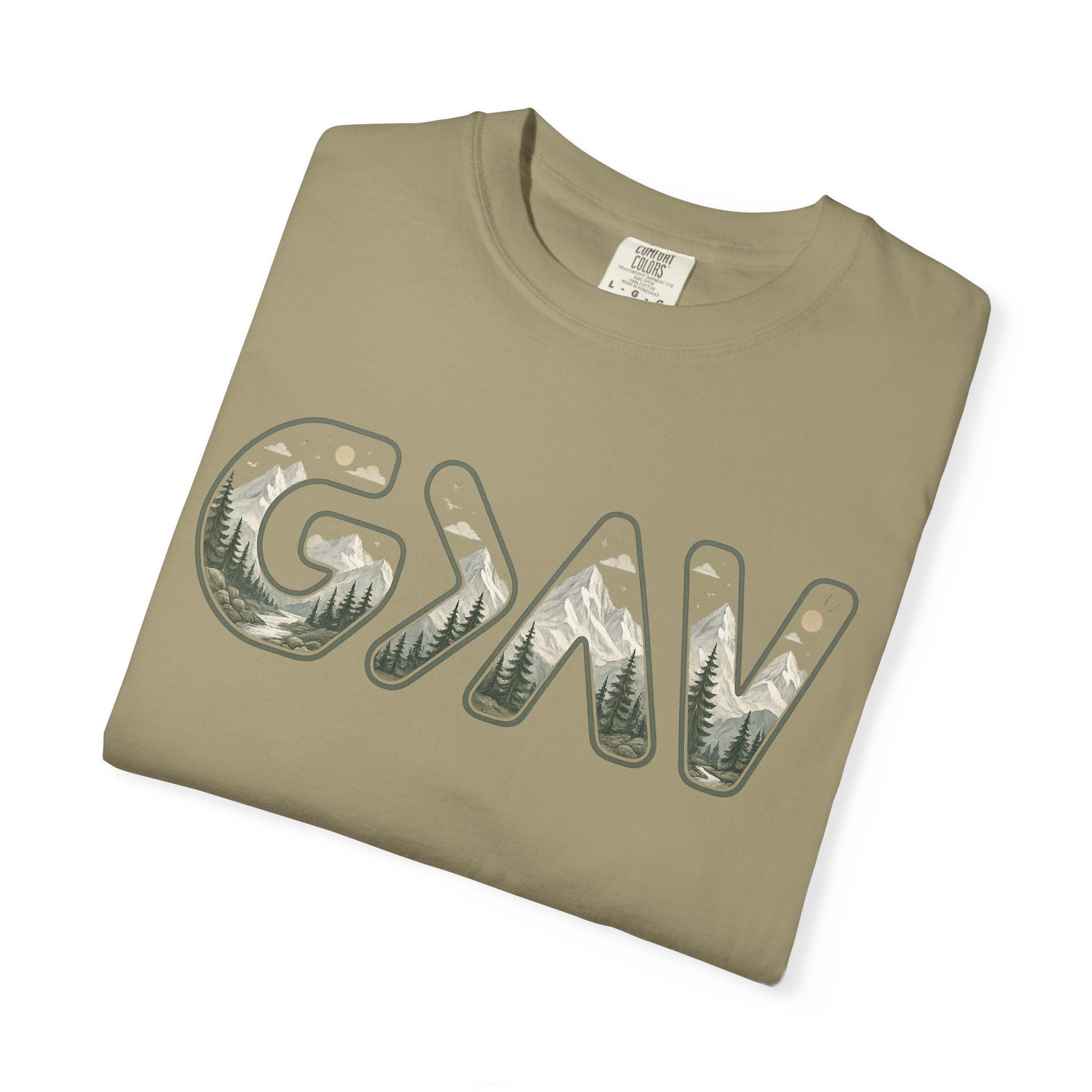 God is greater Unisex Garment-Dyed T-shirt