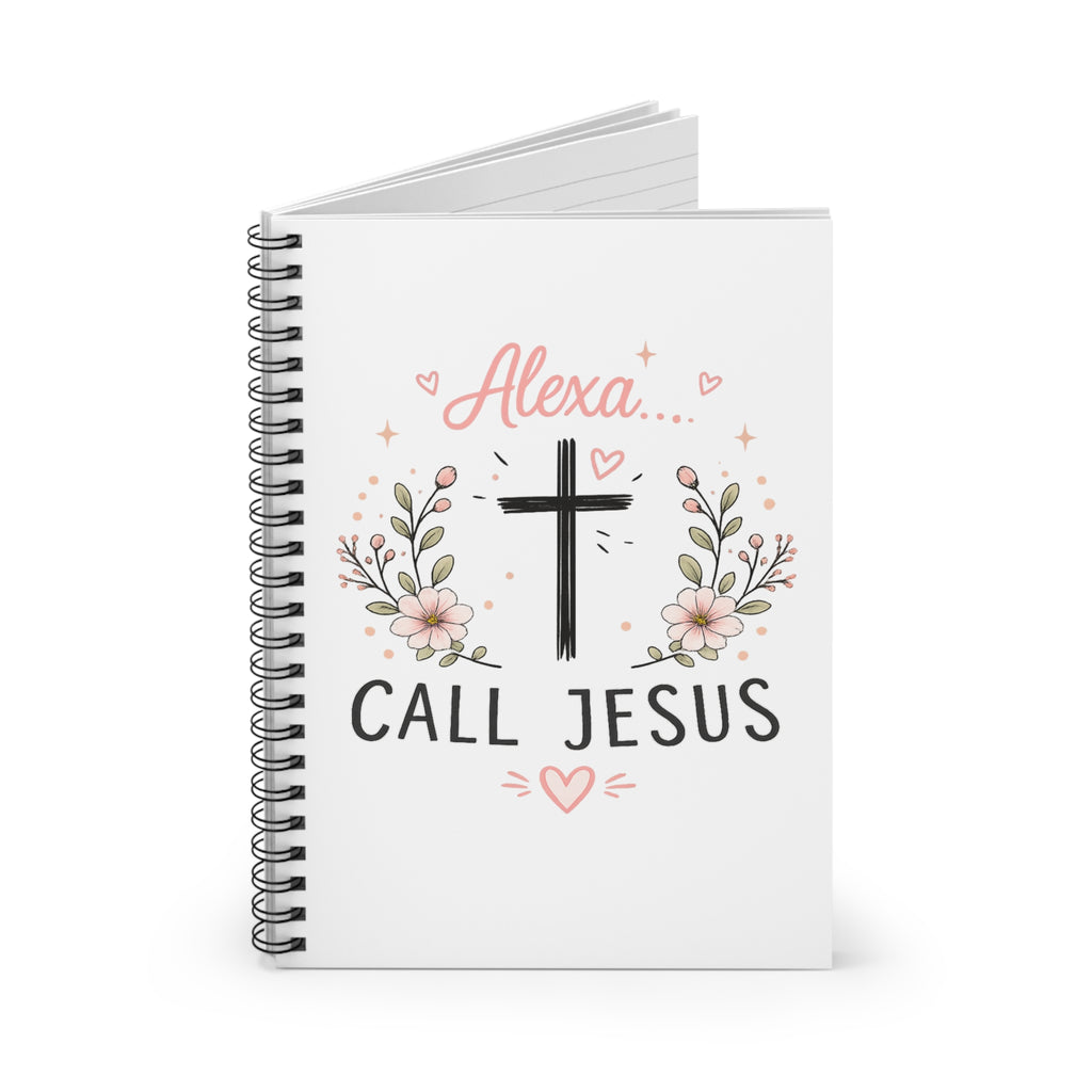 Alexa..Spiral Notebook - Ruled Line