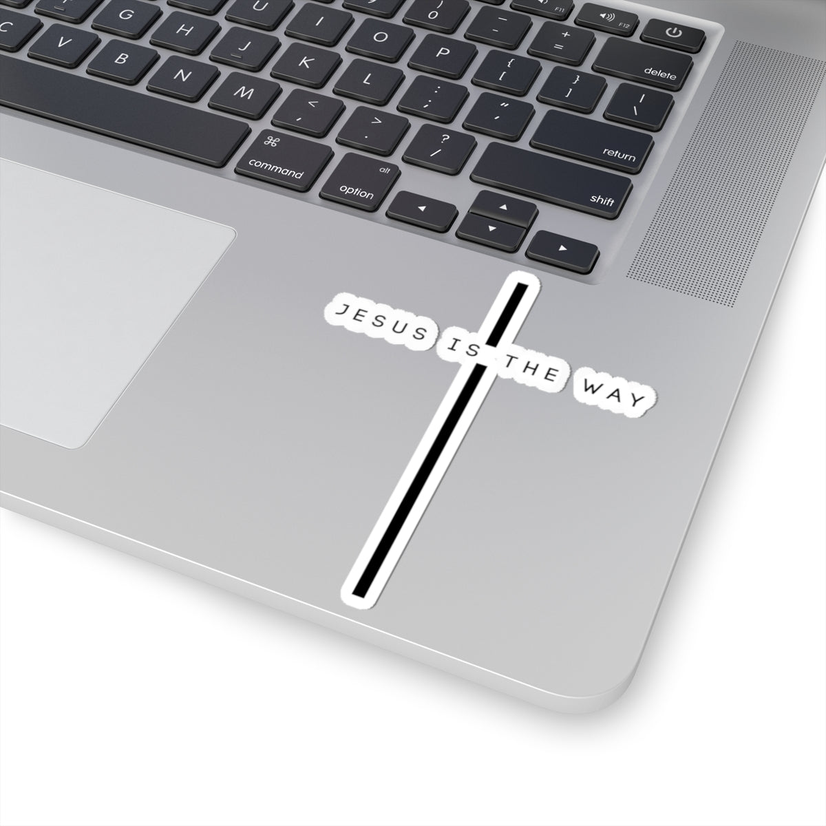 Jesus is the way Kiss-Cut Stickers