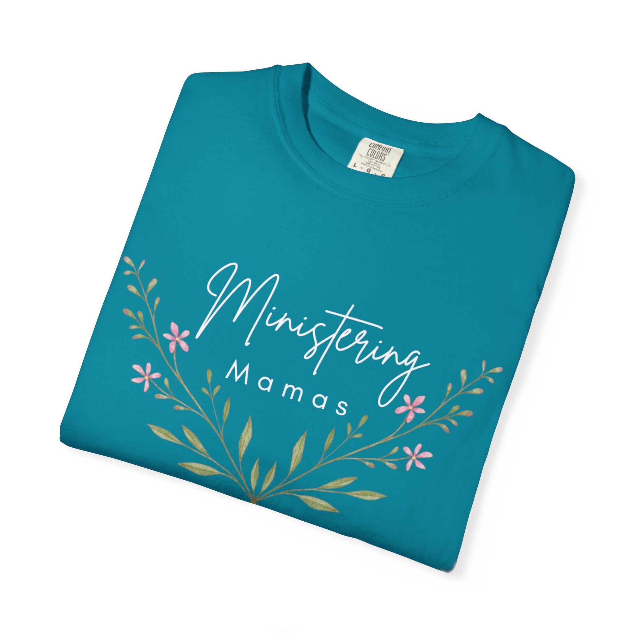 MM floral Unisex Garment-Dyed T-shirt