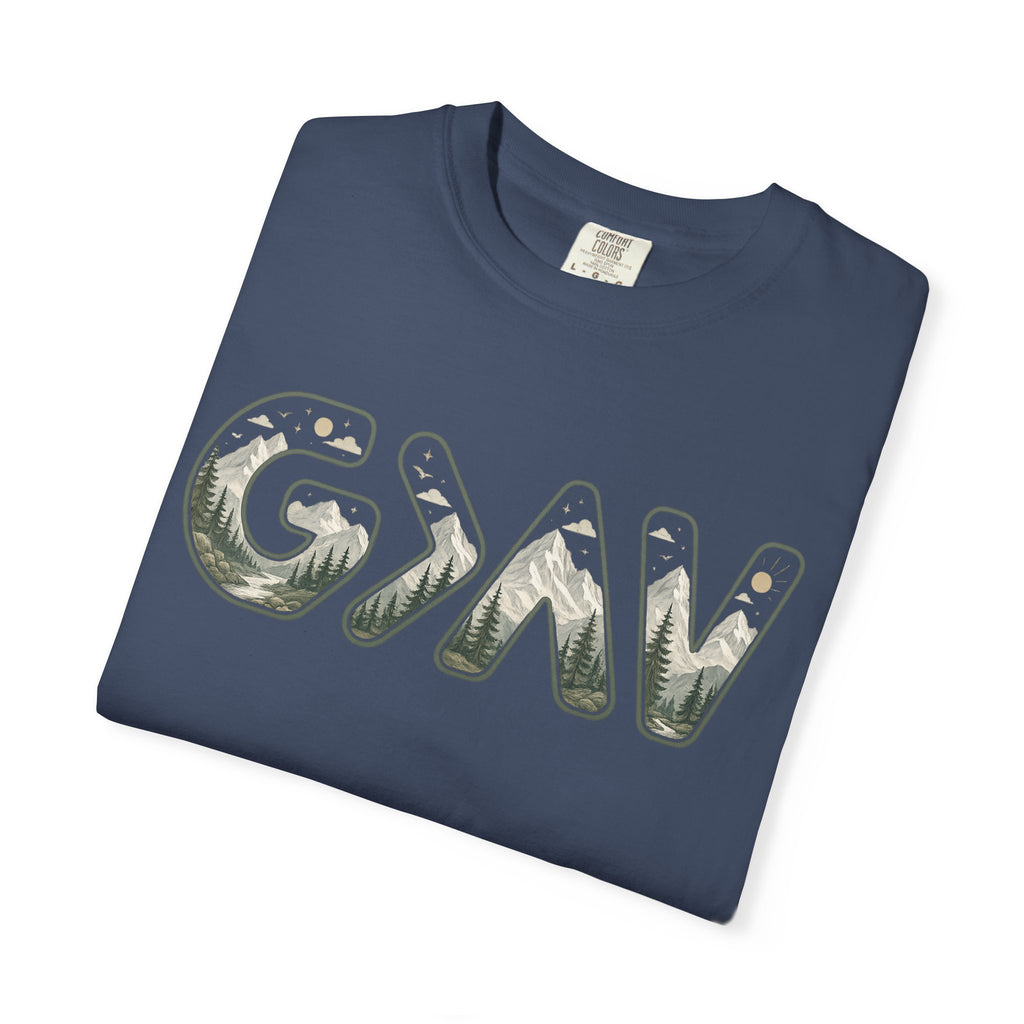 God is greater Unisex Garment-Dyed T-shirt
