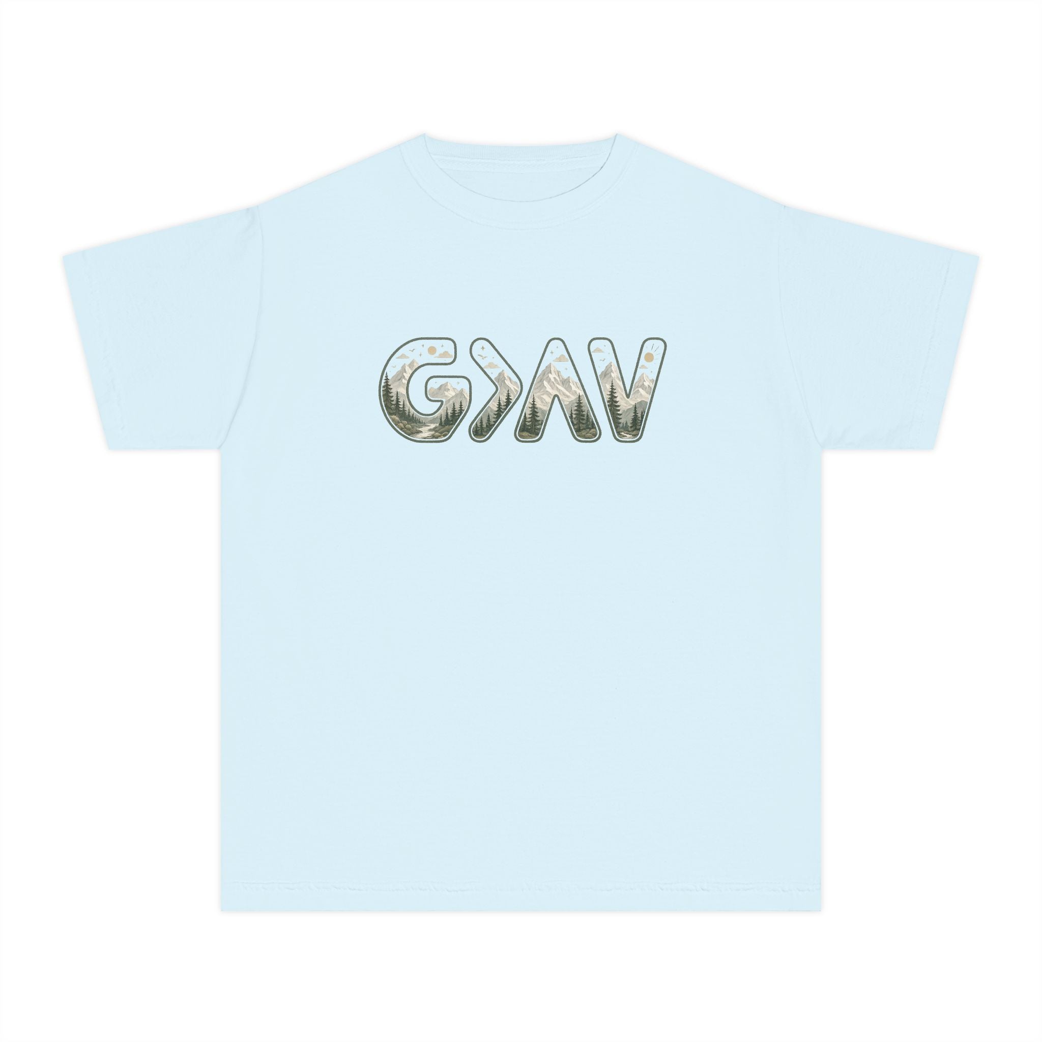 God is greater Youth Midweight Tee