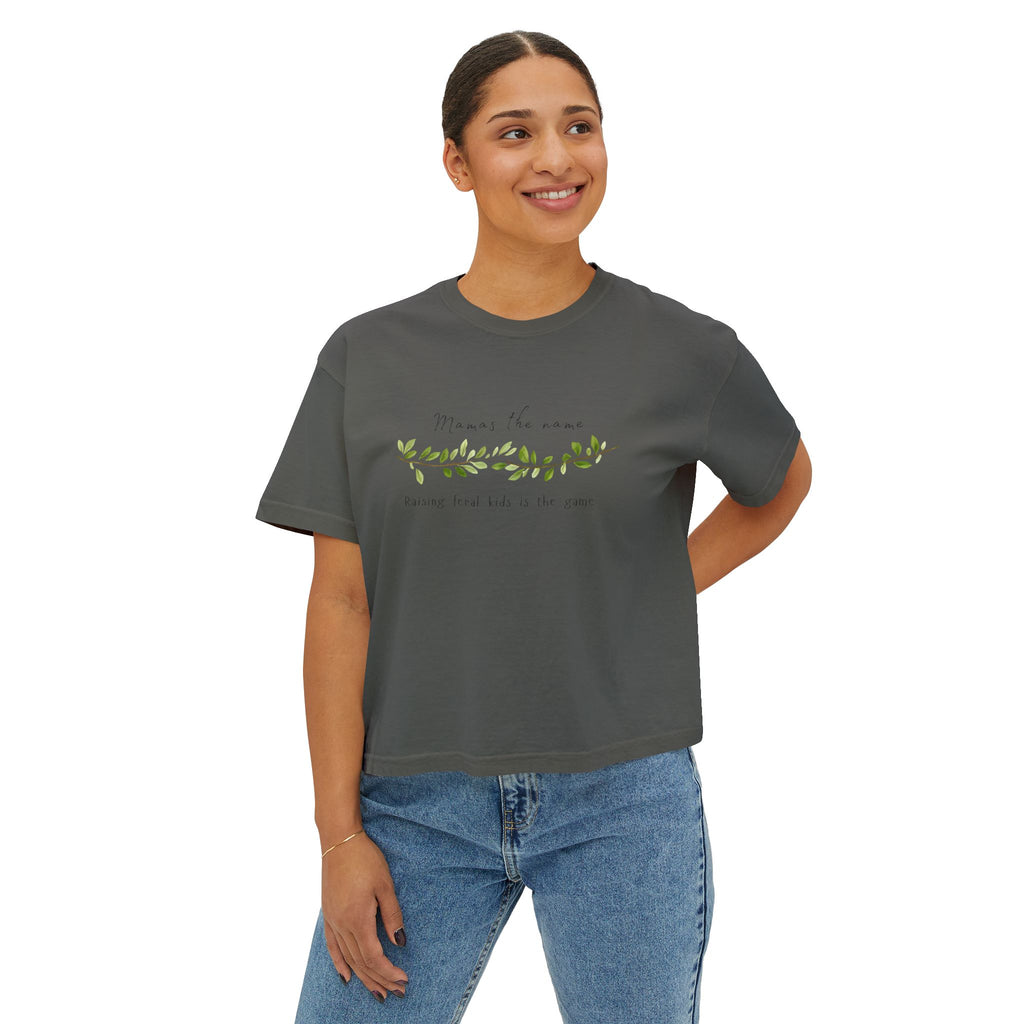 Mamas the name Women's Boxy Tee