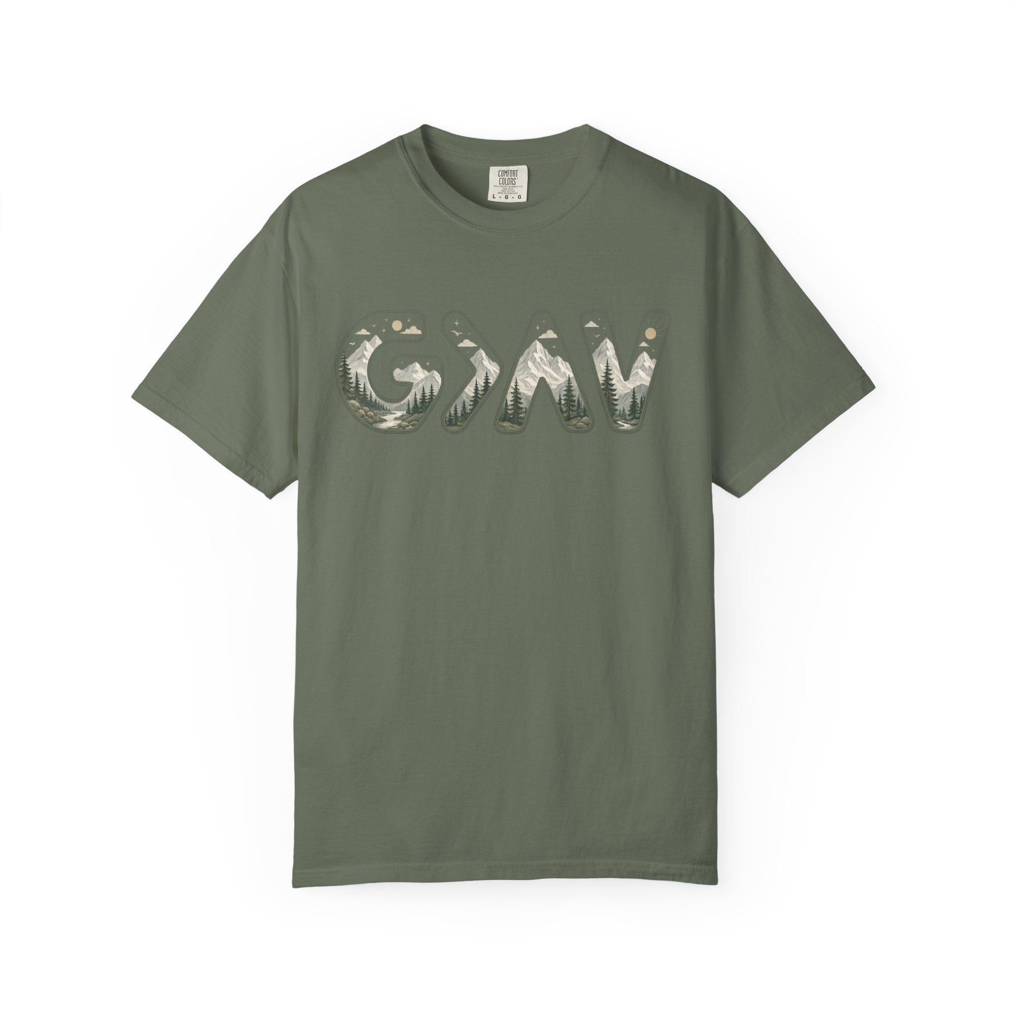 God is greater Unisex Garment-Dyed T-shirt