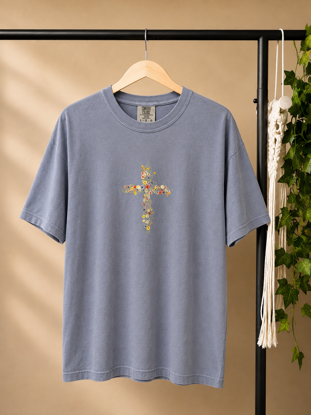 Flower Cross Tshirt