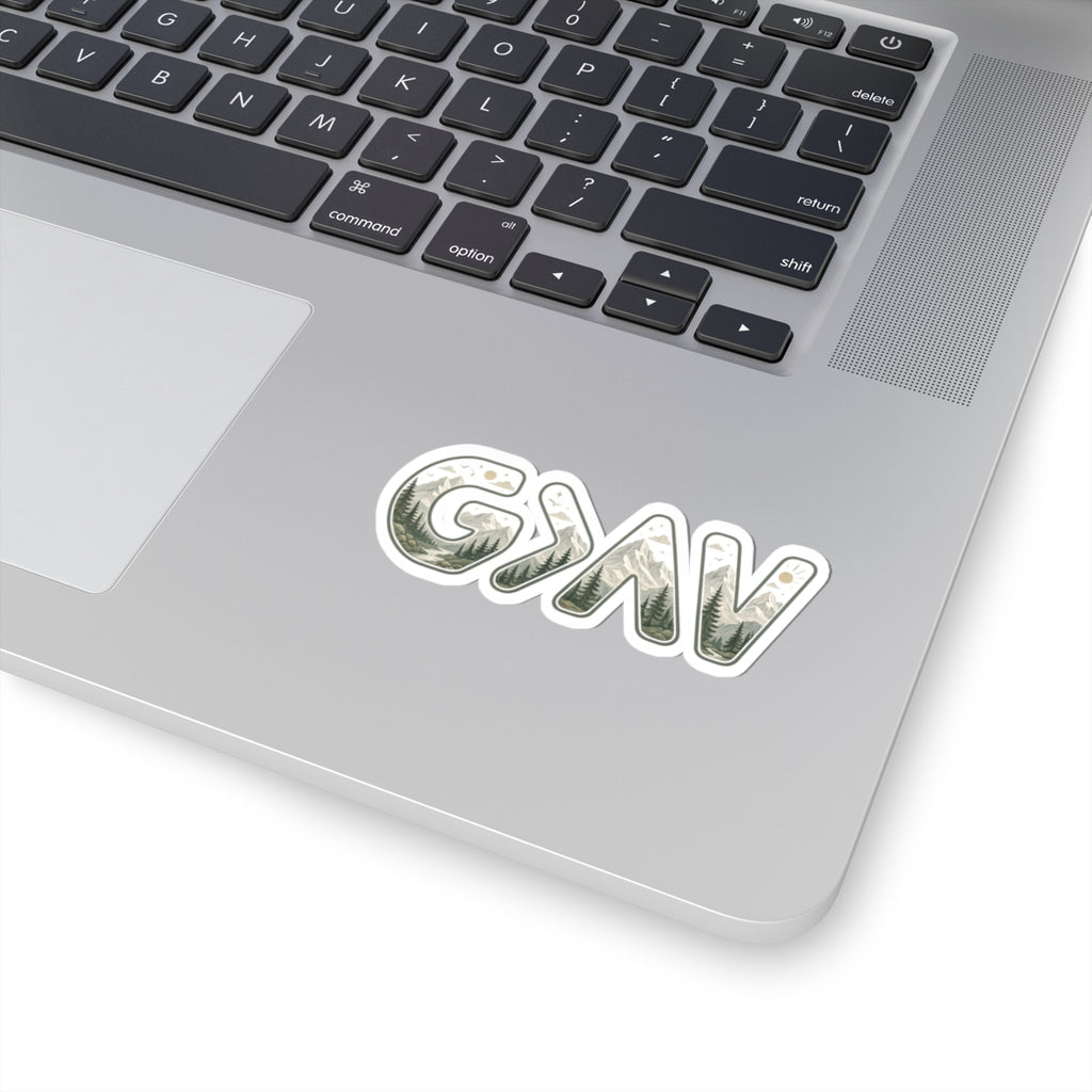 God is greater Kiss-Cut Stickers