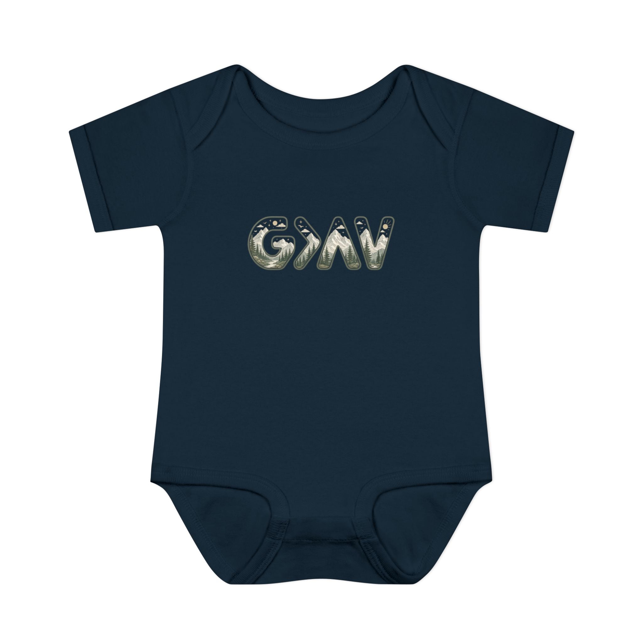 God is greater Infant Baby Rib Bodysuit