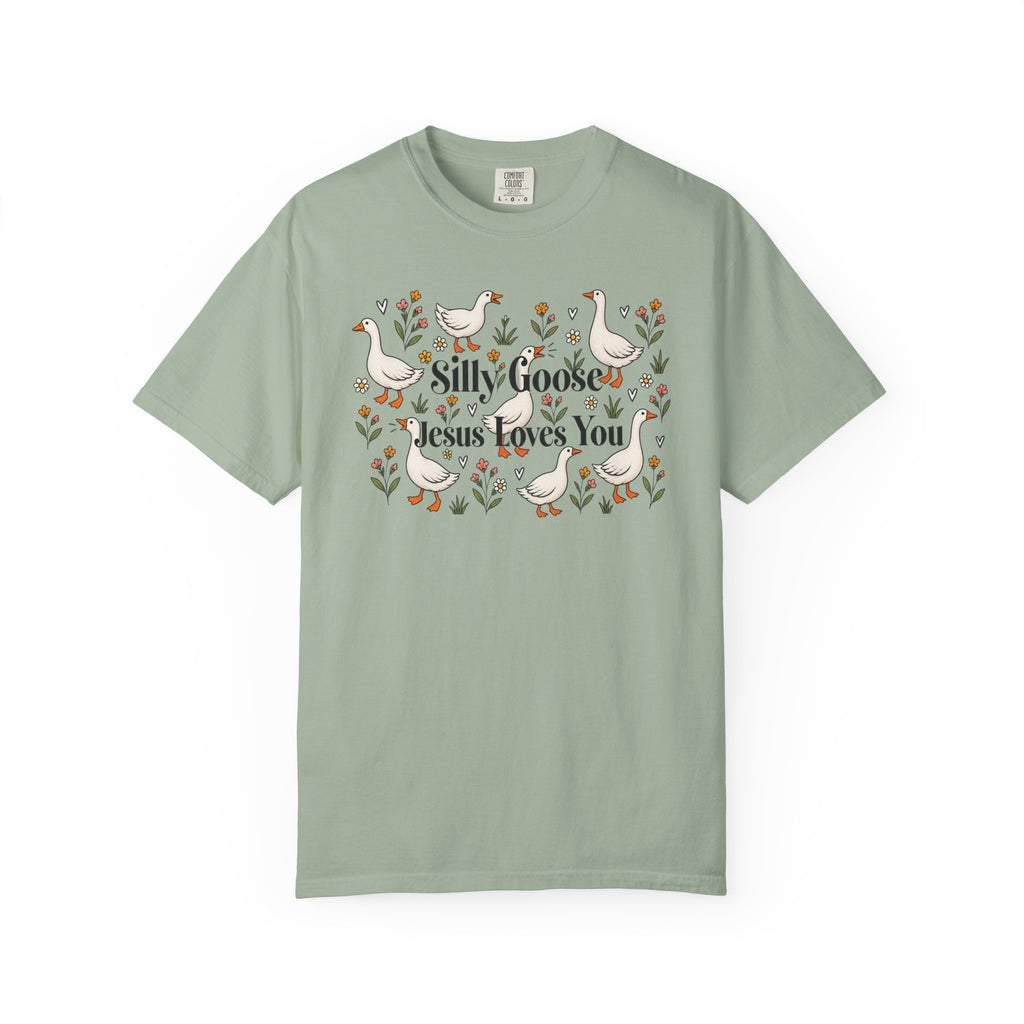 Silly Goose Unisex Garment-Dyed T-shirt
