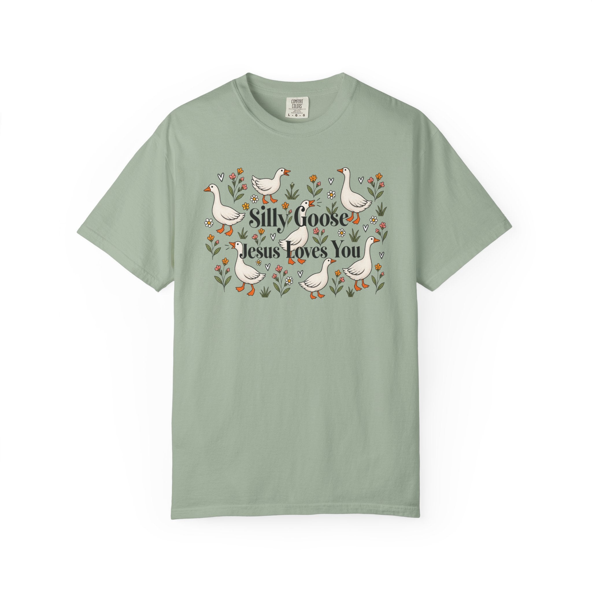 Silly Goose Unisex Garment-Dyed T-shirt