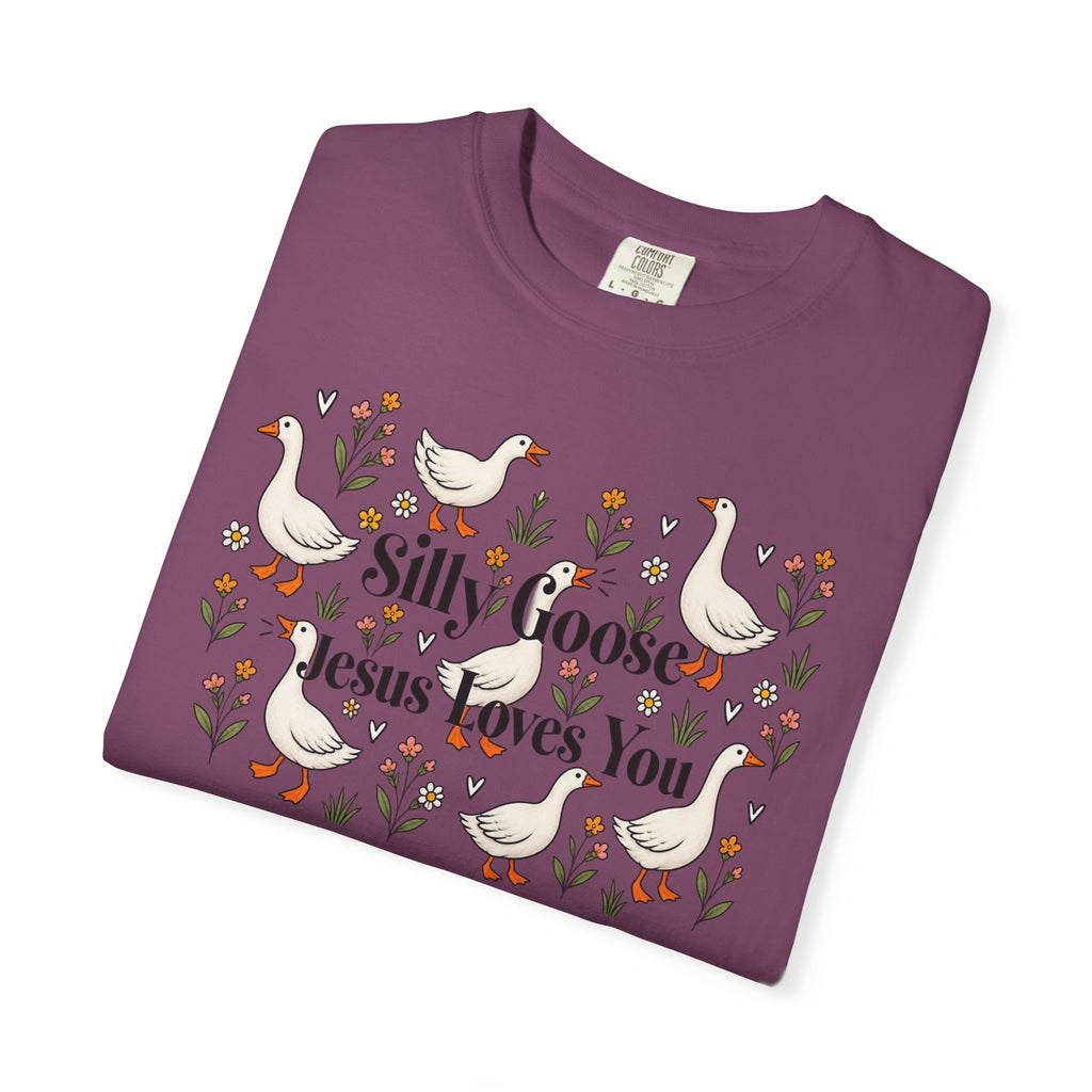 Silly Goose Unisex Garment-Dyed T-shirt