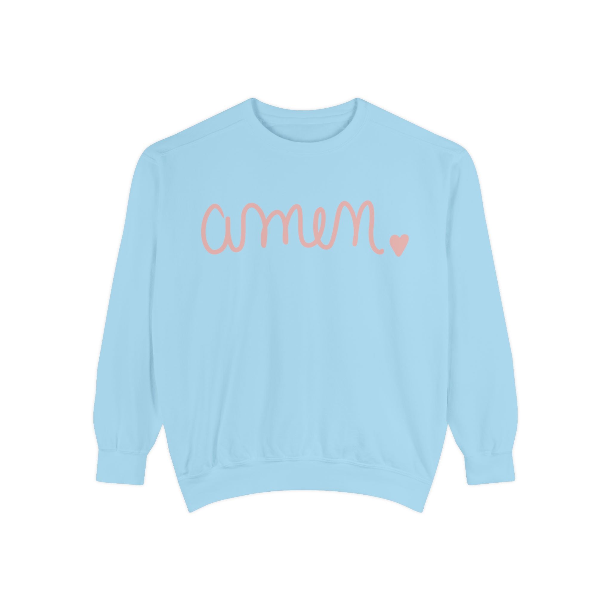 Amen Unisex Garment-Dyed Sweatshirt