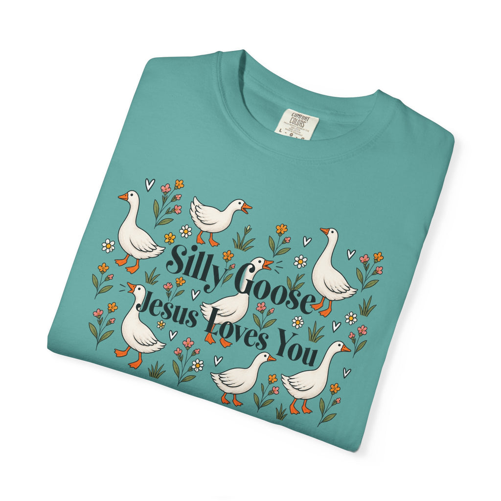 Silly Goose Unisex Garment-Dyed T-shirt