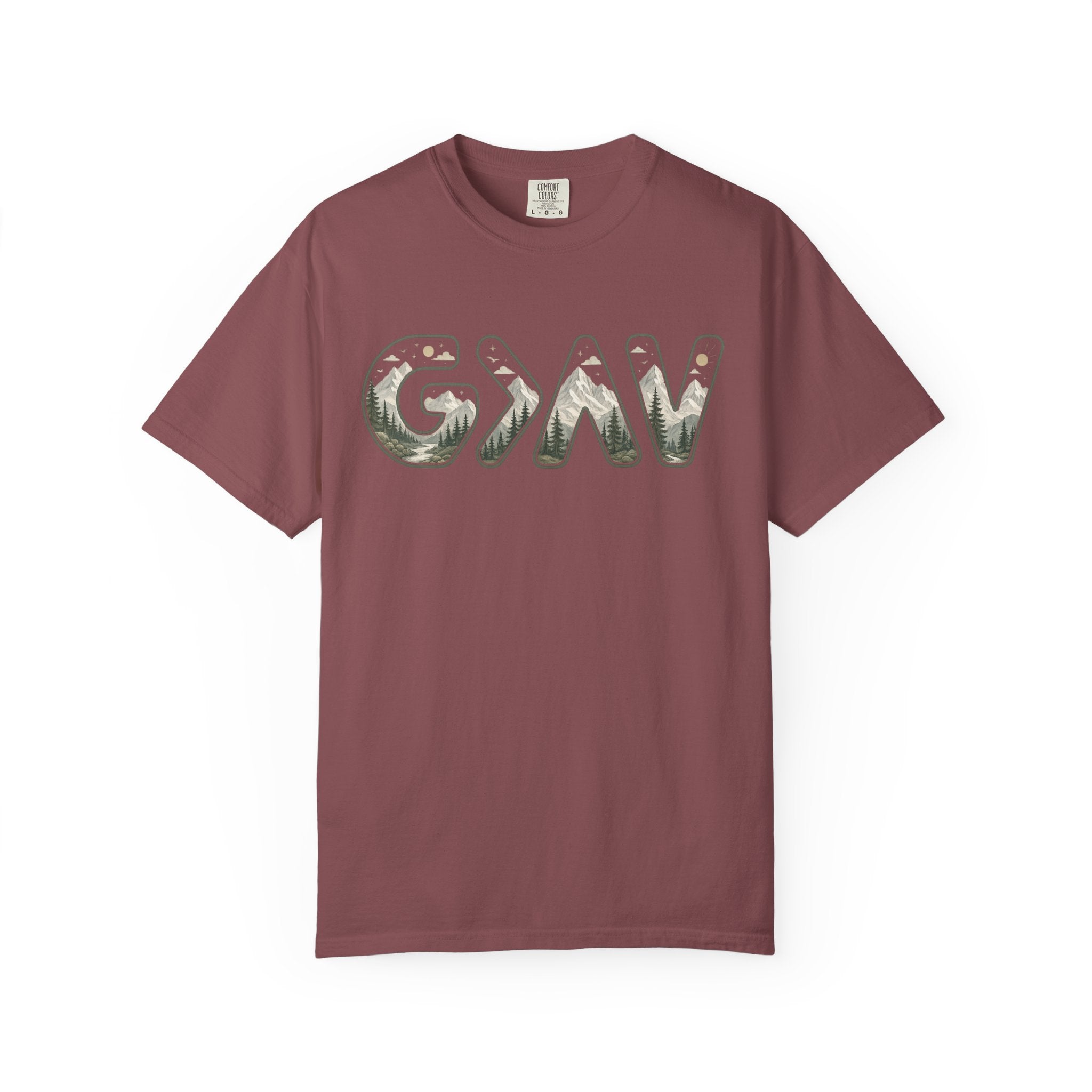 God is greater Unisex Garment-Dyed T-shirt