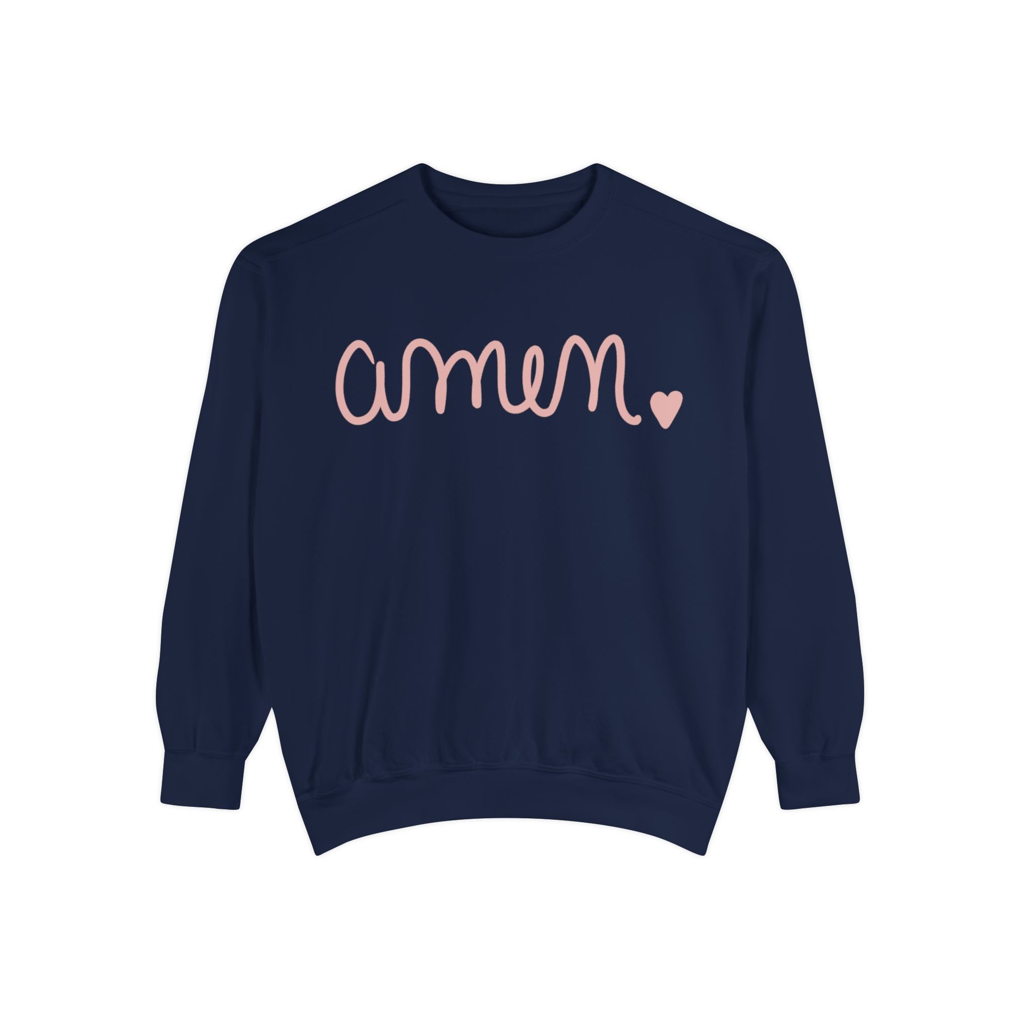 Amen Unisex Garment-Dyed Sweatshirt